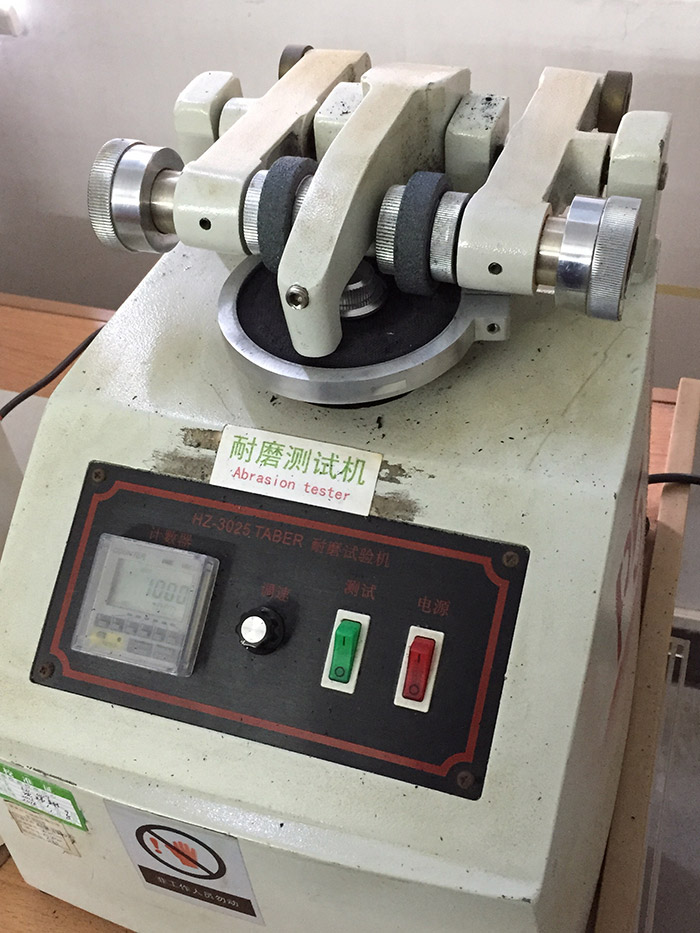 耐磨测试机——恩典皮具生产设备